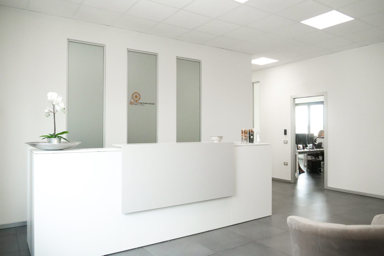 Reception e zona accoglienza
